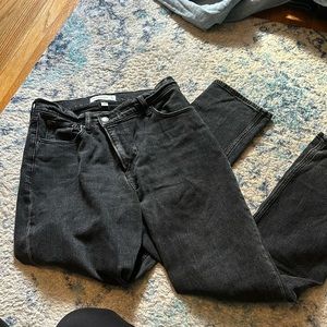 Abercrombie 90s slim straight ultra high rise jeans